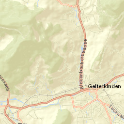 Gelterkinden Street Map