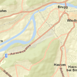 Brugg Street Map