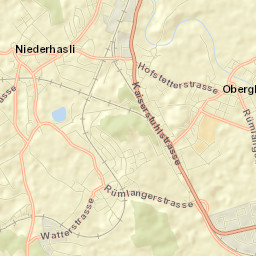 Oberglatt / Oberglatt (Dorfkern) Street Map