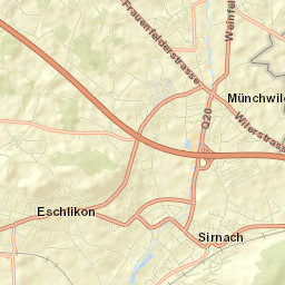Sirnach Street Map