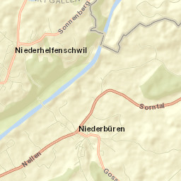 Niederhelfenschwil Street Map
