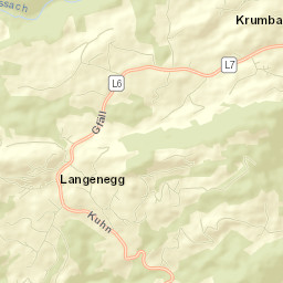 Langenegg Street Map