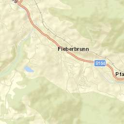 Fieberbrunn Street Map