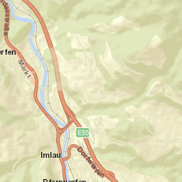Werfen Street Map