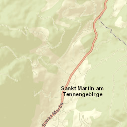 St. Martin of Tennengebirge Street Map