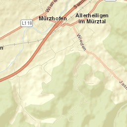 Mürzhofen Street Map