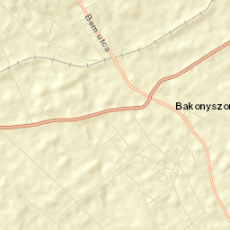 Bakonyszombathely Street Map