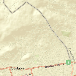 Budaörs Street Map