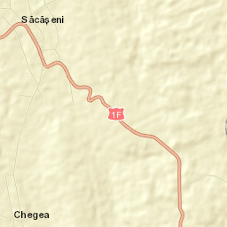 Comuna Săcăşeni Street Map