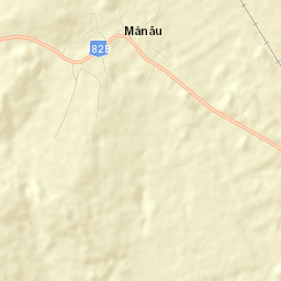 Mânău Street Map
