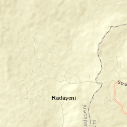 Rădăşeni Street Map