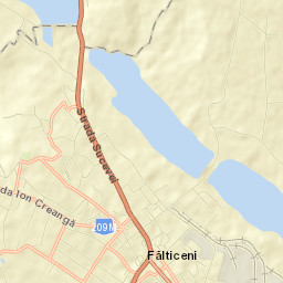 Municipiul Fãlticeni Street Map