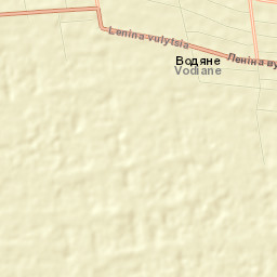 Vodyane Street Map