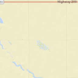 Foster County Street Map