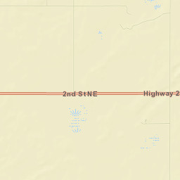 Griggs County Street Map