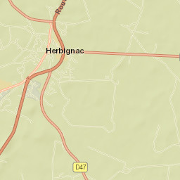 Herbignac Street Map