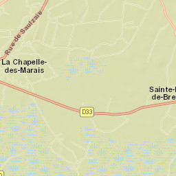La Chapelle-des-Marais Street Map
