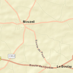 Mouzeil Street Map
