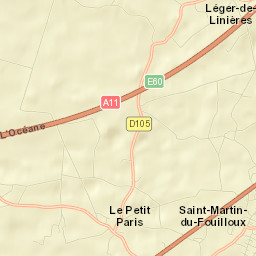 Saint-Martin-du-Fouilloux Street Map