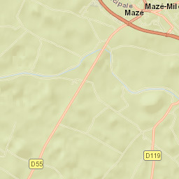 Mazé Street Map