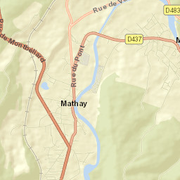 Mathay Street Map
