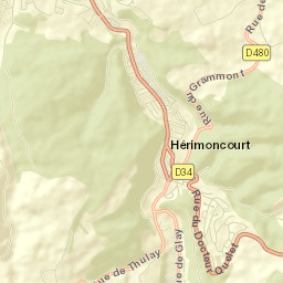 Hérimoncourt Street Map