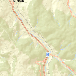 Bezirk Sissach Street Map