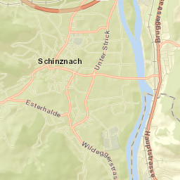 Schinznach Dorf Street Map
