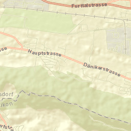 Dänikon Street Map