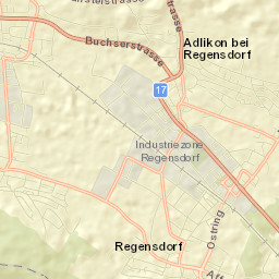 Regensdorf Street Map
