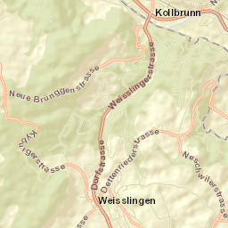 Kollbrunn / Kollbrunn (Dorfkern) Street Map