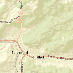 Turbenthal Street Map