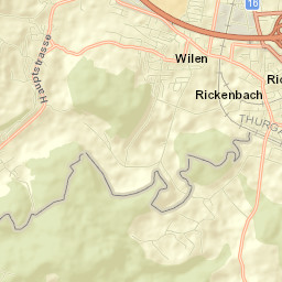 Rickenbach bei Wil Street Map