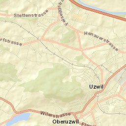 Uzwil Street Map