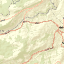 Heiden Street Map