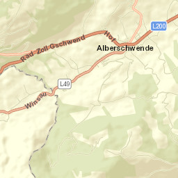Alberschwende Street Map