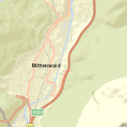 Mittenwald Street Map
