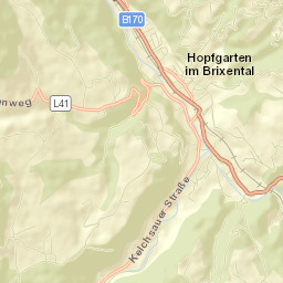 Hopfgarten im Brixental Street Map