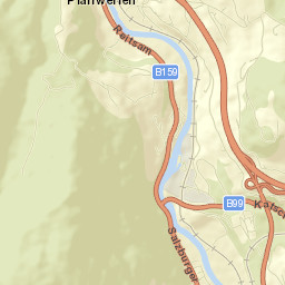 Pfarrwerfen Street Map