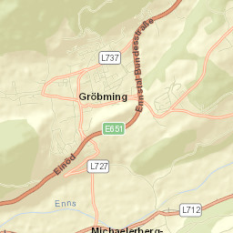 Gröbming Street Map