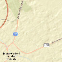 Mannersdorf an der Rabnitz Street Map