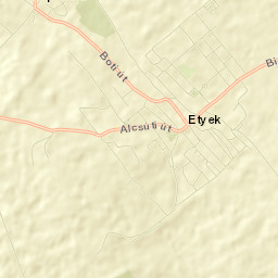 Etyek Street Map