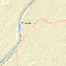 Tiszabura Street Map