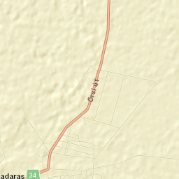 Kunmadaras Street Map