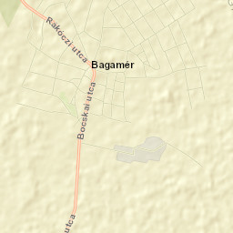 Bagamér Street Map