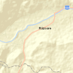 Răzoare Street Map
