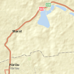 Hârlău Street Map