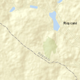 Comuna Roşcani Street Map
