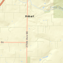 Hobart Street Map
