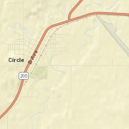 Circle Street Map